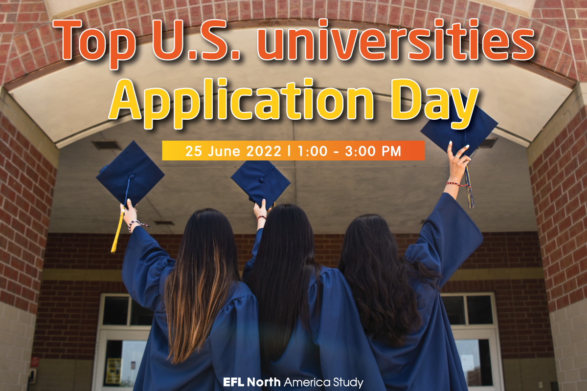 Top U.S. universities Application Day เรียนต่ออเมริกา เรียนต่อแคนาดา